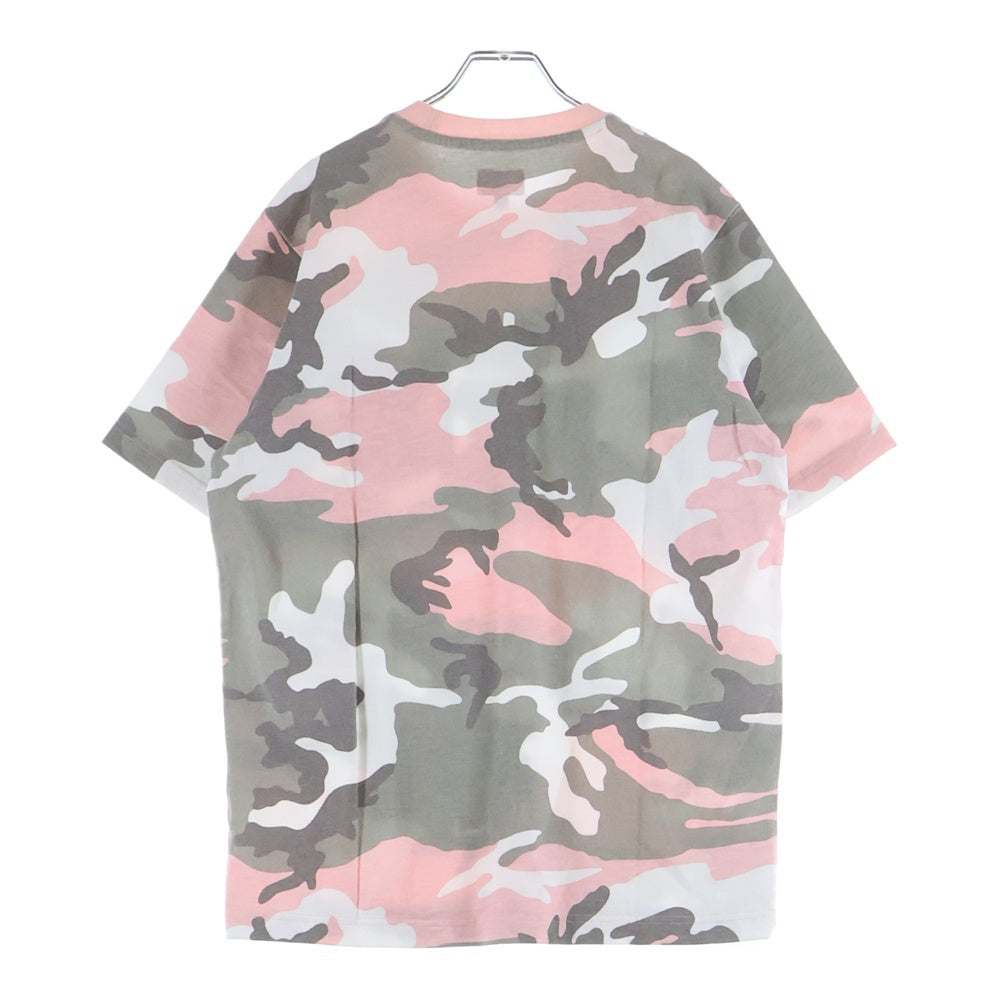 SUPREME(シュプリーム) 18AW S/S Pocket Tee Pink Camo カモフラ クルーネック半袖ポケットTシャツ カットソー ピンク