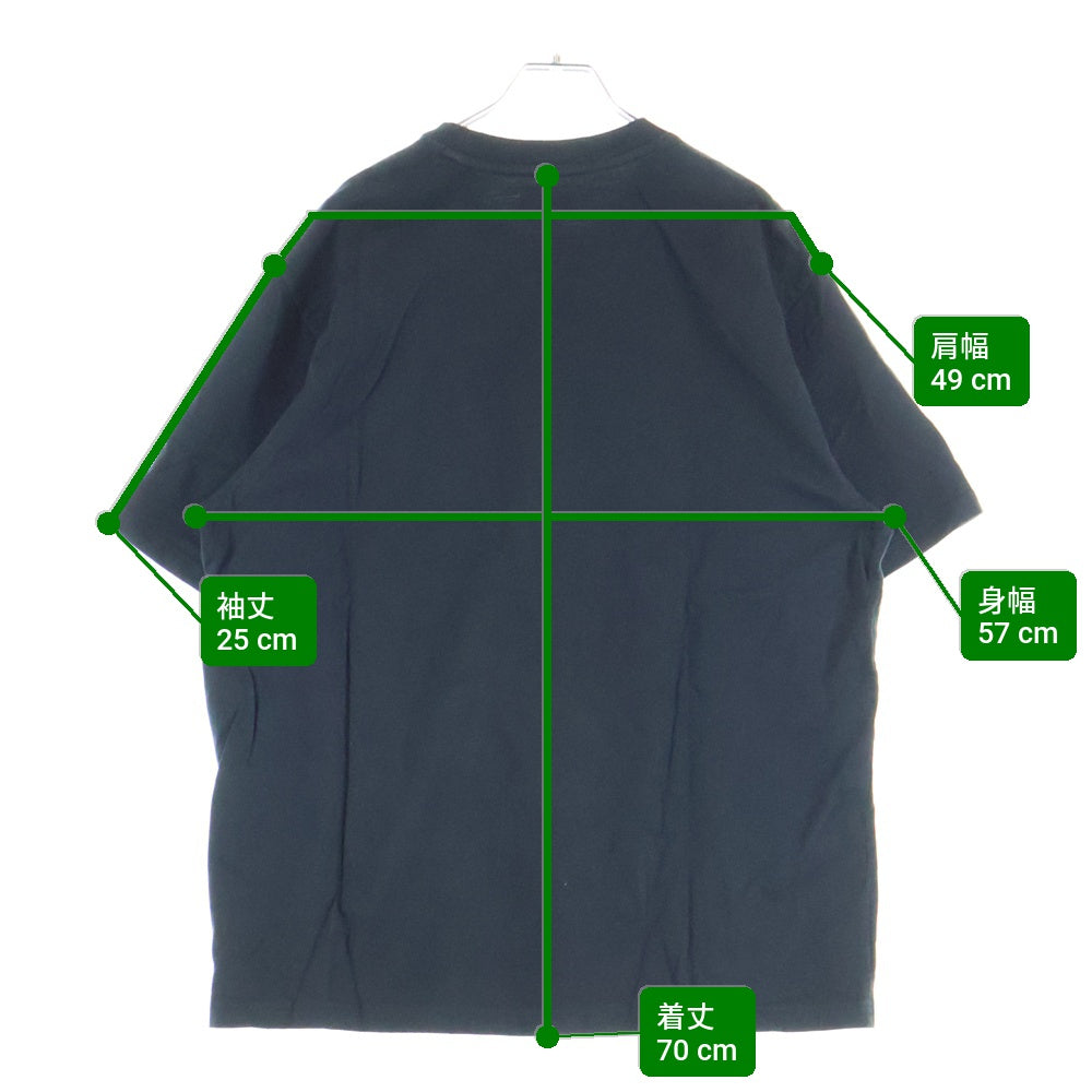 SUPREME(シュプリーム) 20SS Arc Applique S/S Top アーチ アップリケ クルーネック半袖Tシャツ カットソー ブラック