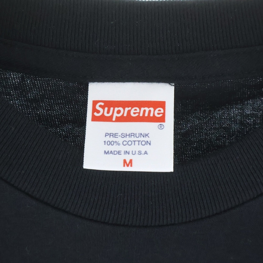 SUPREME(シュプリーム) 19AW Pillows Tee ピローズ クルーネック半袖Tシャツ カットソー ブラック