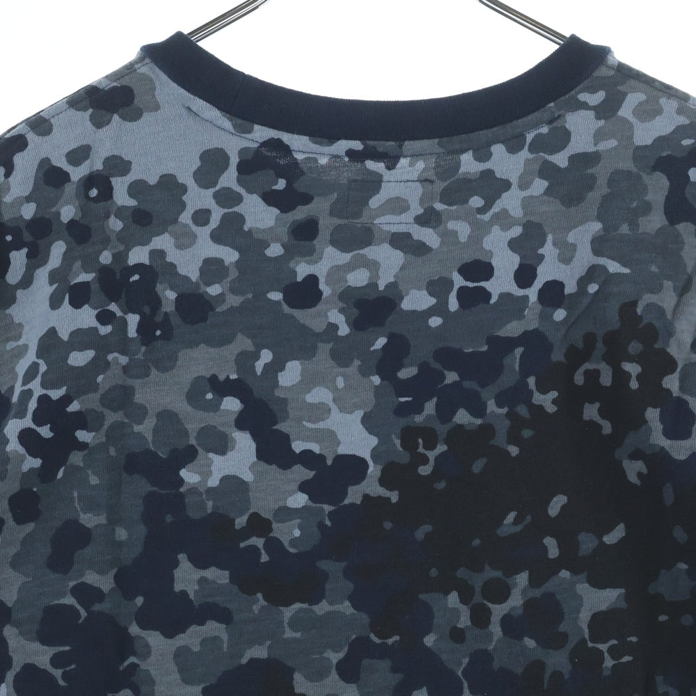 SUPREME(シュプリーム) 19SS Pocket Tee Navy German Camo ジャーマン カモ クルーネック半袖ポケットTシャツ カットソー ネイビー