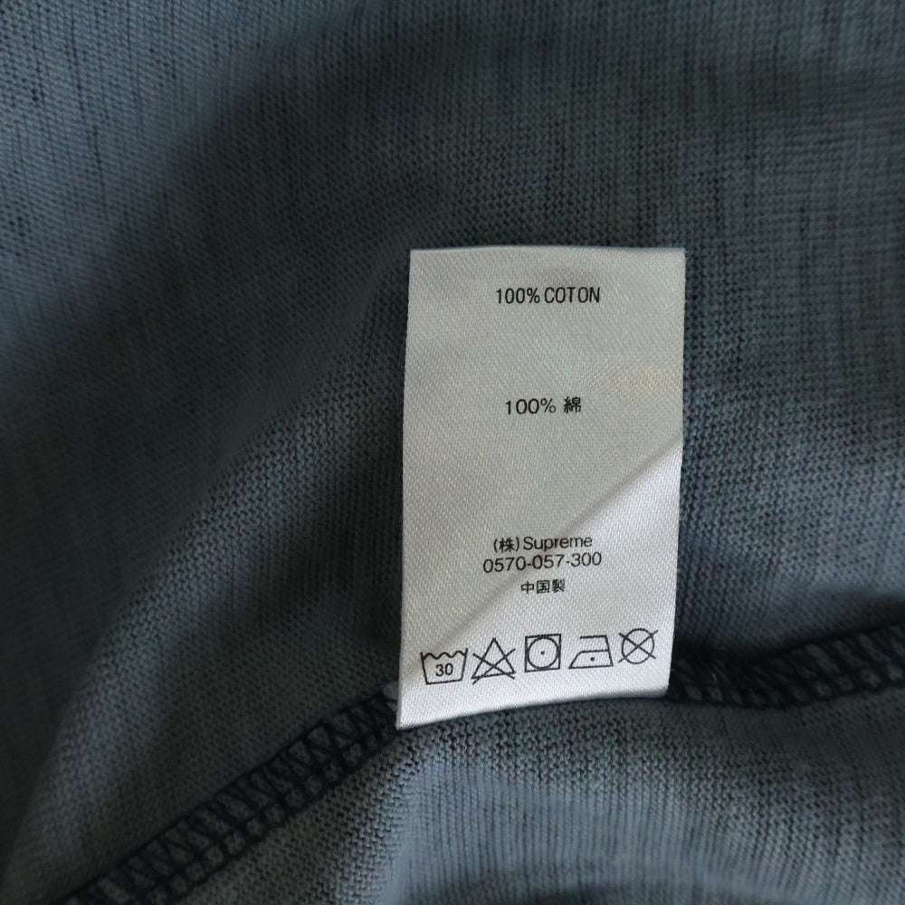 SUPREME(シュプリーム) 19SS Pocket Tee Navy German Camo ジャーマン カモ クルーネック半袖ポケットTシャツ カットソー ネイビー