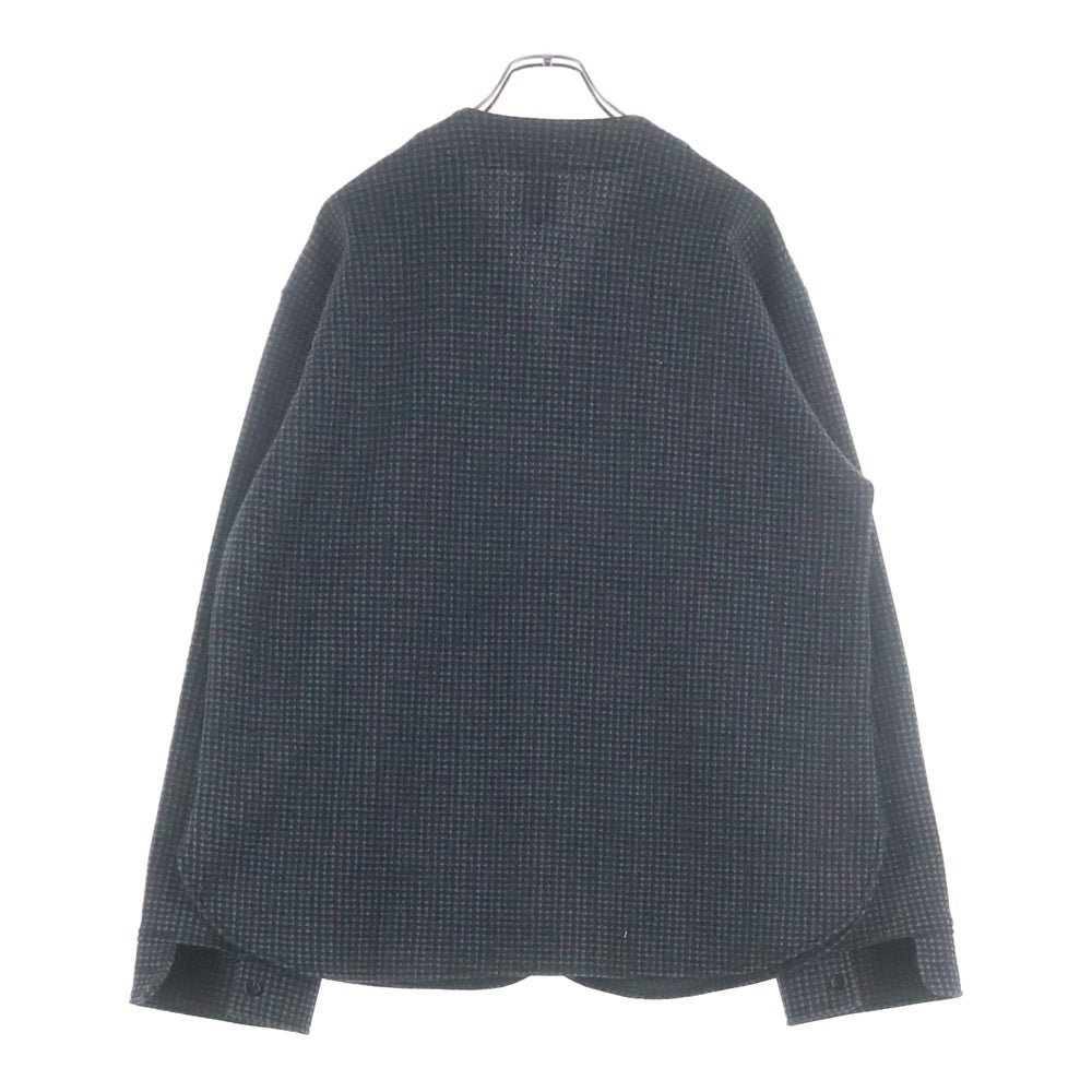 SOUTH2 WEST8(サウス2ウエスト8) SCOUTING SHIRT スカウティング 千鳥格子 ニットカーディガン ブラック/グレー J0830