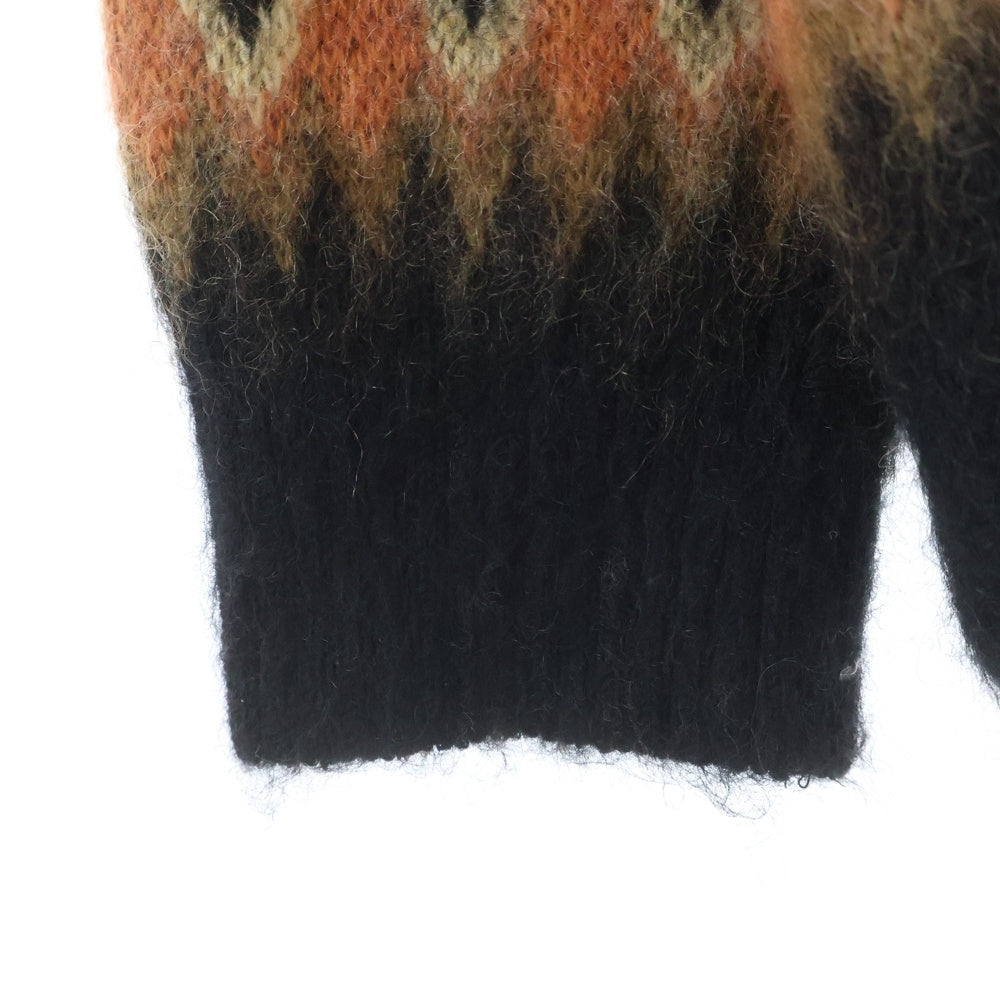 Needles(ニードルス) 25AW MOHAIR CARDIGAN PAISLEY ペイズリー モヘヤニットカーディガン マルチカラー RW356