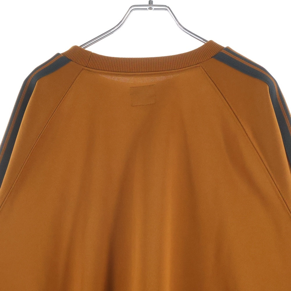 Needles(ニードルス) TRACK CREW NECK SHIRT エンブロイダリーデザイン クルーネック トラックスウェット トレーナー オレンジ OT227