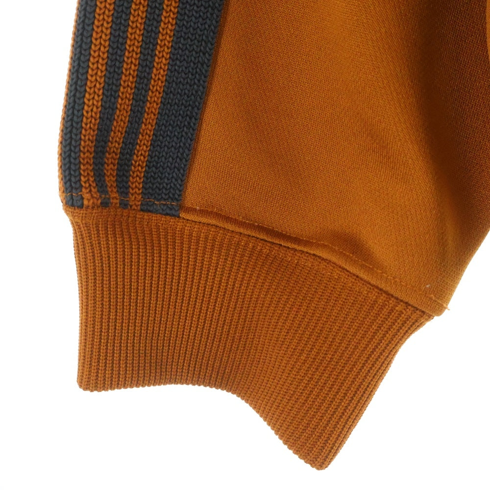 Needles(ニードルス) TRACK CREW NECK SHIRT エンブロイダリーデザイン クルーネック トラックスウェット トレーナー オレンジ OT227