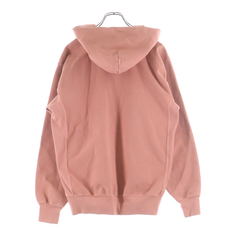 AURALEE(オーラリー) 19AW SUPER MILLED SWEAT P/O PARKA スーパーミルド プルオーバーパーカー ピンク A9AP01SM