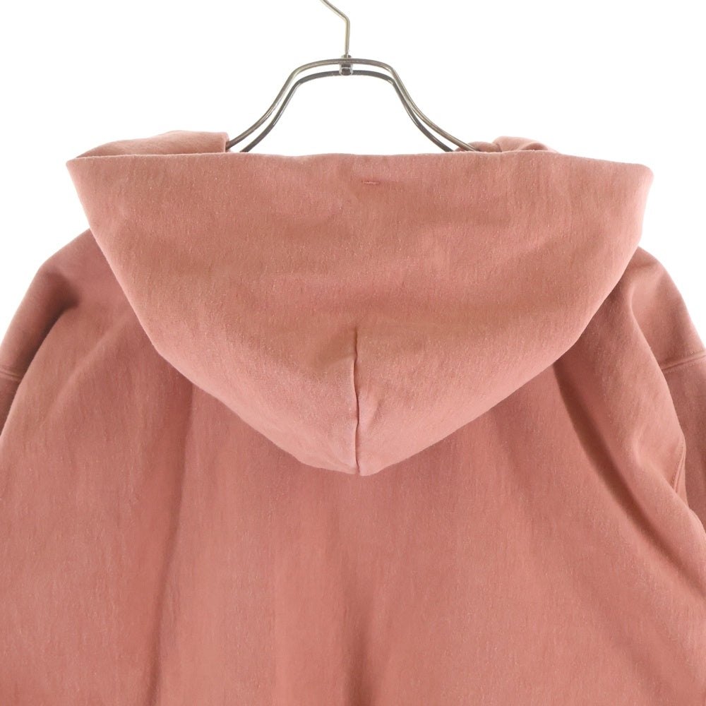 AURALEE(オーラリー) 19AW SUPER MILLED SWEAT P/O PARKA スーパーミルド プルオーバーパーカー ピンク A9AP01SM