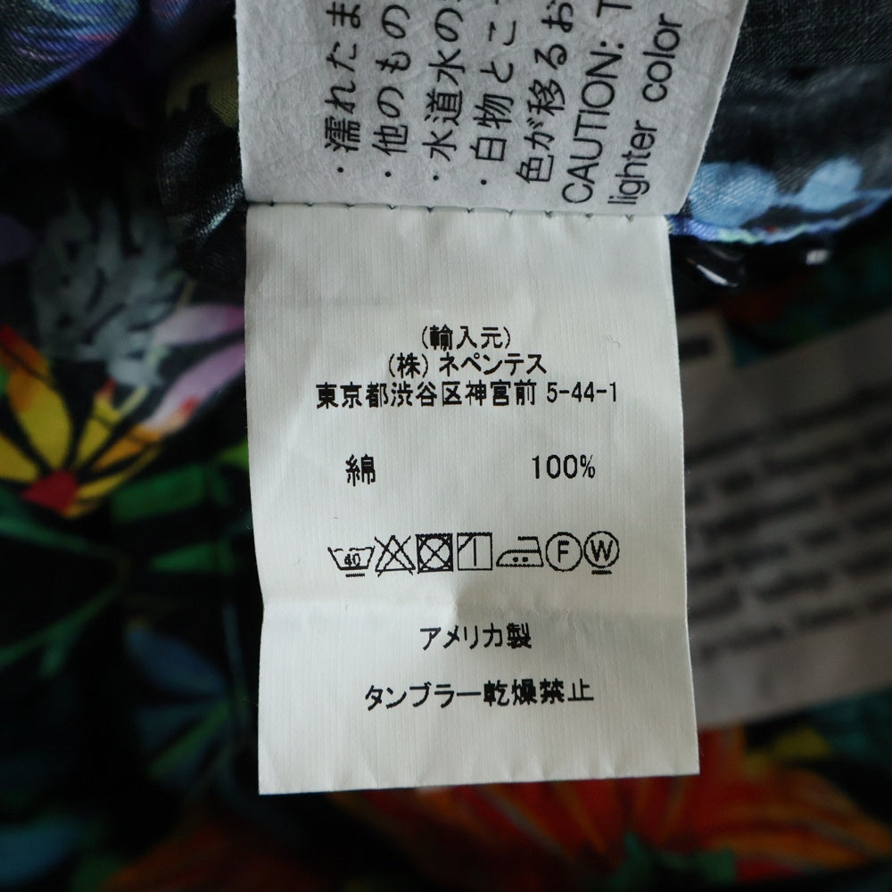Engineered Garments(エンジニアド ガーメンツ) 総柄 ショートスリーブ オープンカラーシャツ マルチカラー