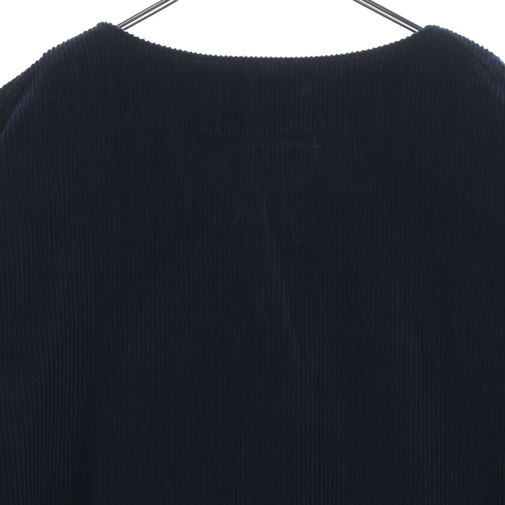 Engineered Garments(エンジニアド ガーメンツ) マルチポケット ノーカラー コーデュロイジャケット ネイビー