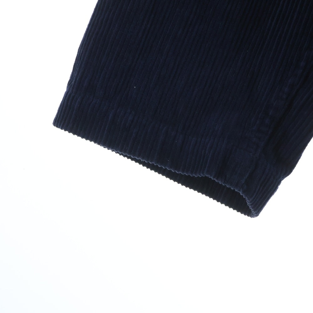 Engineered Garments(エンジニアド ガーメンツ) マルチポケット ノーカラー コーデュロイジャケット ネイビー