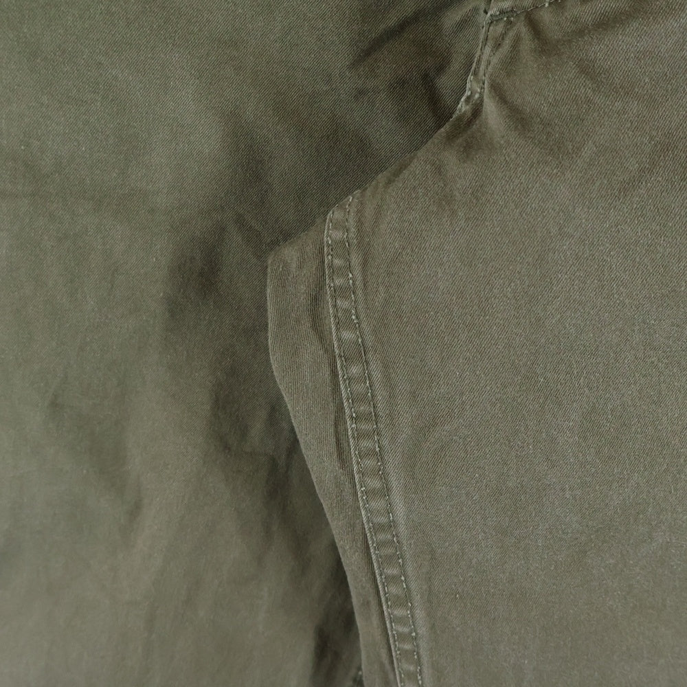 NIGEL CABOURN(ナイジェルケーボン) ボタンフライ ワイドチノパンツ カーキ 80330050020