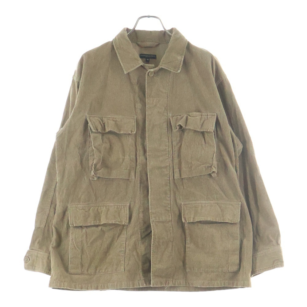 Engineered Garments(エンジニアド ガーメンツ) マルチポケット 比翼 コーデュロイジャケット ベージュ