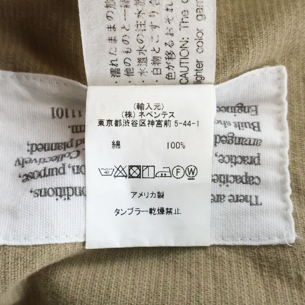 Engineered Garments(エンジニアド ガーメンツ) マルチポケット 比翼 コーデュロイジャケット ベージュ