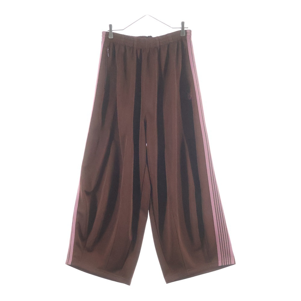 Needles(ニードルス) 25AW H.D.TRACK PANT エイチディー ワイドトラックパンツ ブラウン RW320