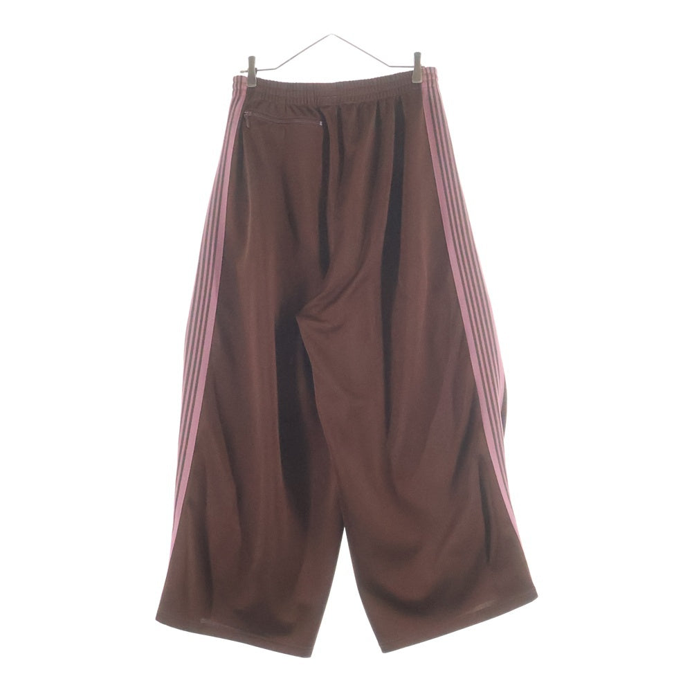 Needles(ニードルス) 25AW H.D.TRACK PANT エイチディー ワイドトラックパンツ ブラウン RW320