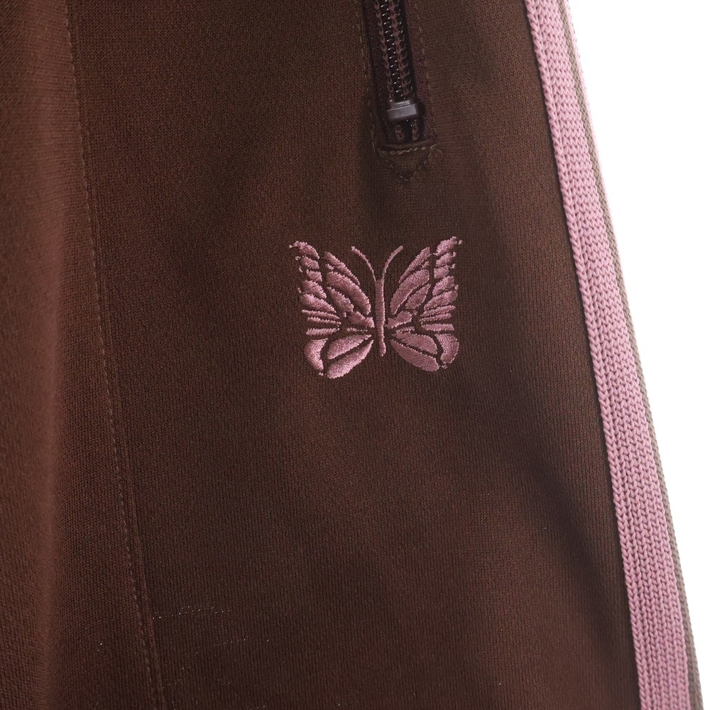 Needles(ニードルス) 25AW H.D.TRACK PANT エイチディー ワイドトラックパンツ ブラウン RW320