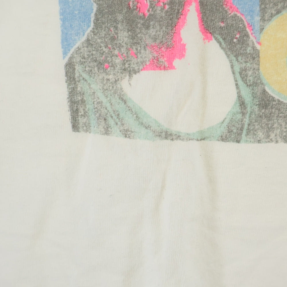 SAINT MICHAEL(セントマイケル) 24SS SW SS TEE VEGES ショーンウェザースプーン ベガス クルーネック半袖Tシャツ カットソー ホワイト SM-YS8-0000-C15