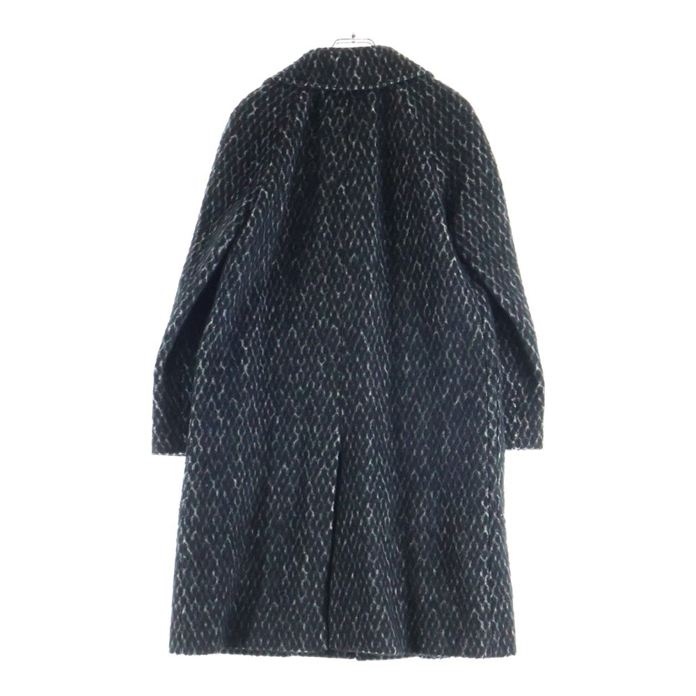 SAINT LAURENT PARIS(サンローランパリ) エディ期 イタリア製 ウール テーラードジャケットコート ブラック レディース 402693 Y164J