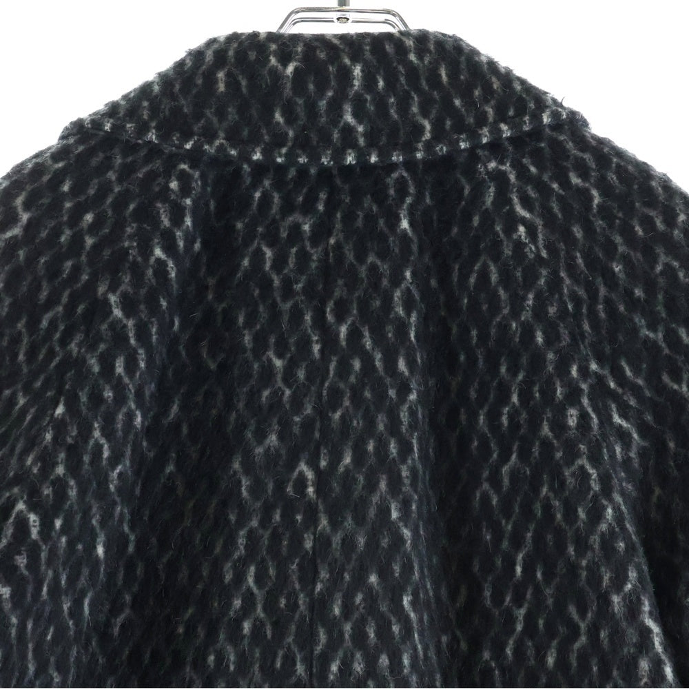 SAINT LAURENT PARIS(サンローランパリ) エディ期 イタリア製 ウール テーラードジャケットコート ブラック レディース 402693 Y164J