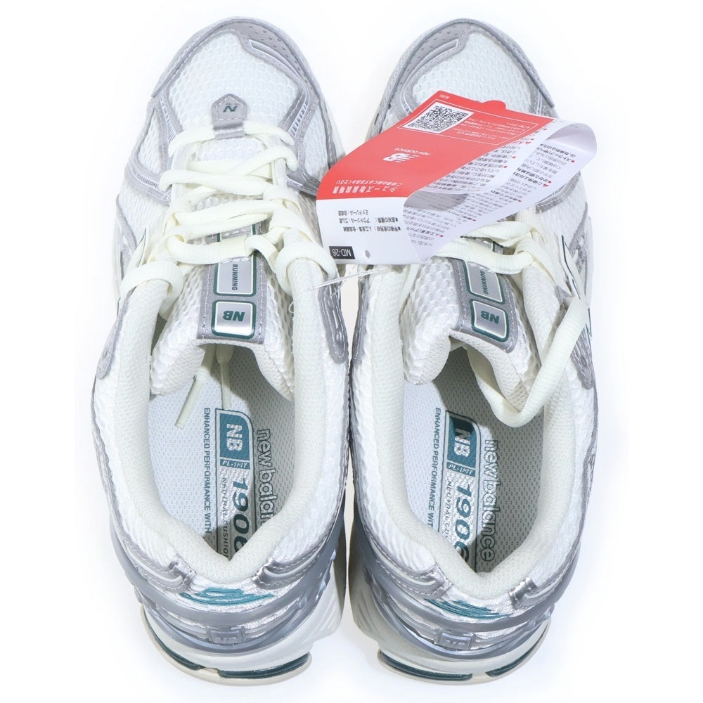 New Balance(ニューバランス) M1906REE メッシュ ローカットスニーカー ホワイト/シルバー UIS8/26cm