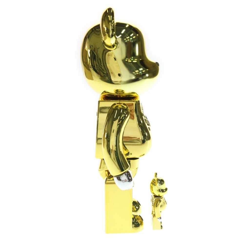MEDICOM TOY(メディコムトイ) BE@RBRICK 25th Anniversary Model 100% & 400% ベアブリック アニバーサリーモデル フィギュア ゴールド