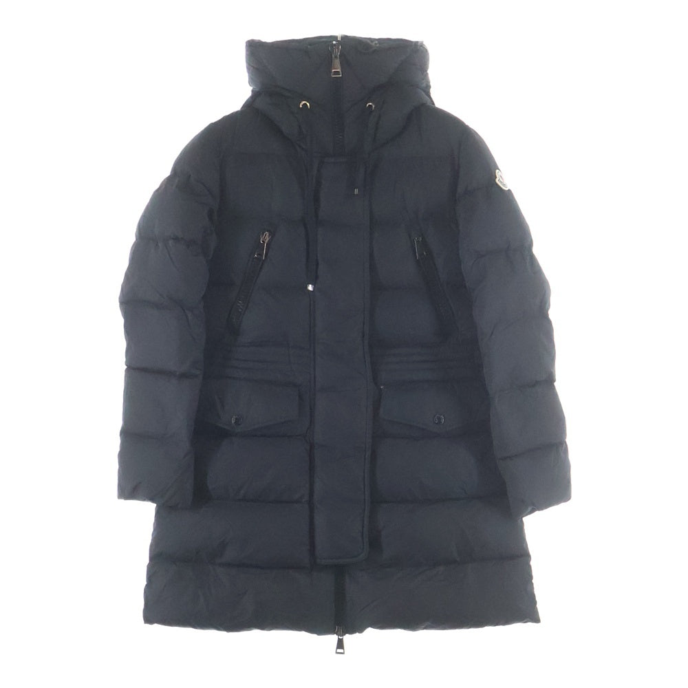 MONCLER(モンクレール) 22AW APHROTI アフロティ シルバー ジップアップ ダウンジャケット レディース ブラック H20931B51002 C0059