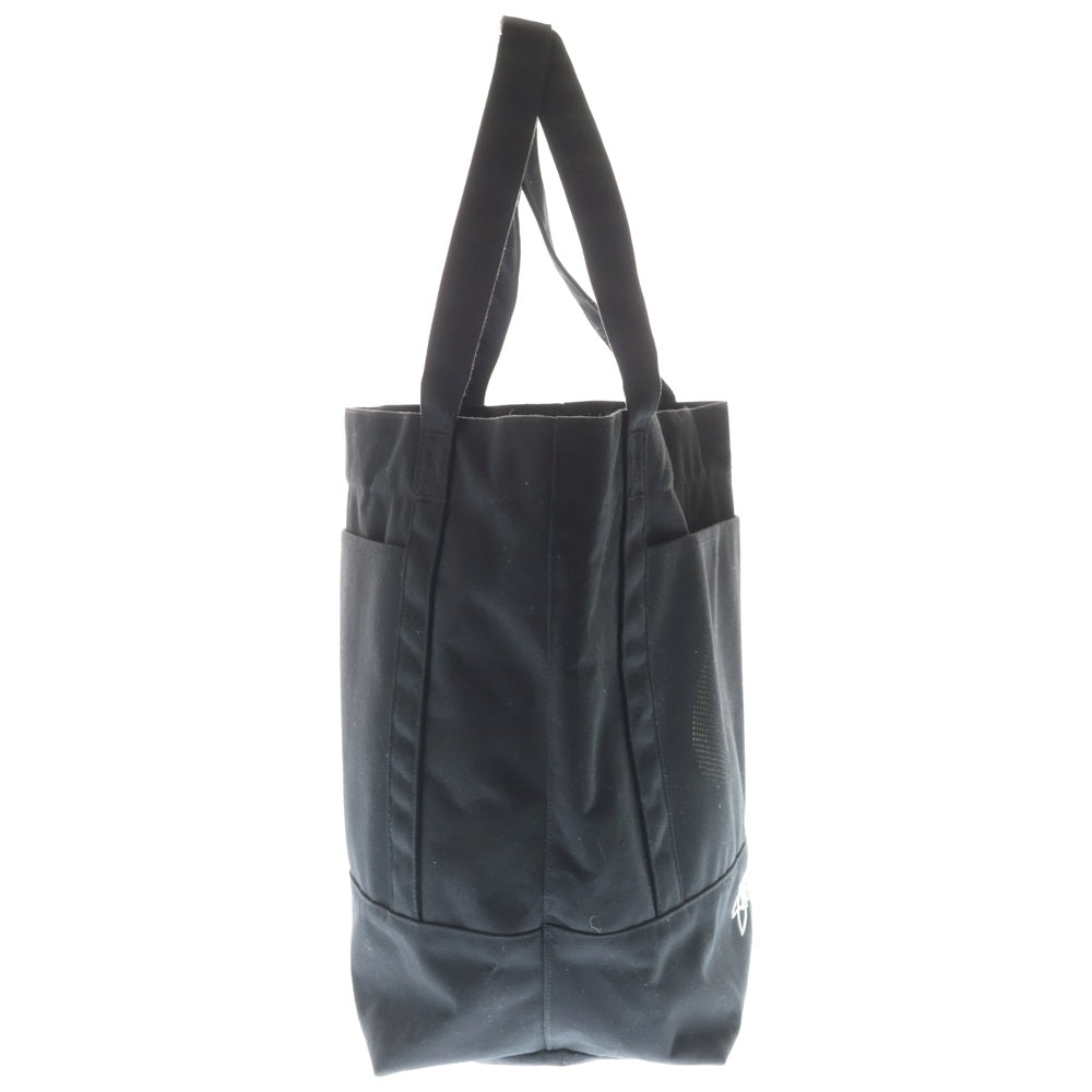 NIKE(ナイキ) ×STUSSY TOTE BAG ステューシー ロゴデザイン キャンバス トートバッグ ハンドバック ブラック FZ9994010