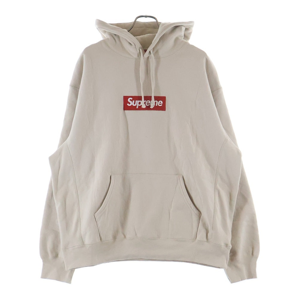SUPREME(シュプリーム) 24AW Box Logo Hooded Sweatshirt ボックスロゴデザイン フーデッド スウェット パーカー ベージュ