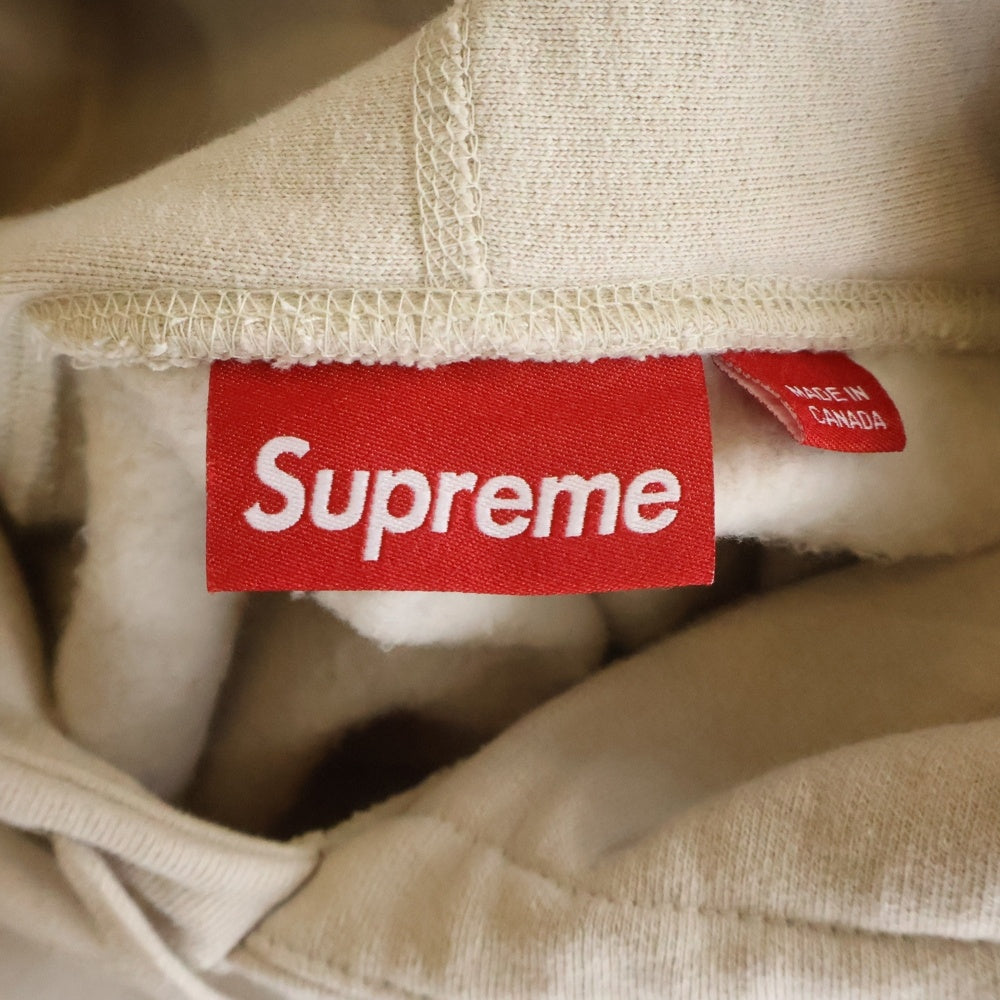 SUPREME(シュプリーム) 24AW Box Logo Hooded Sweatshirt ボックスロゴデザイン フーデッド スウェット パーカー ベージュ