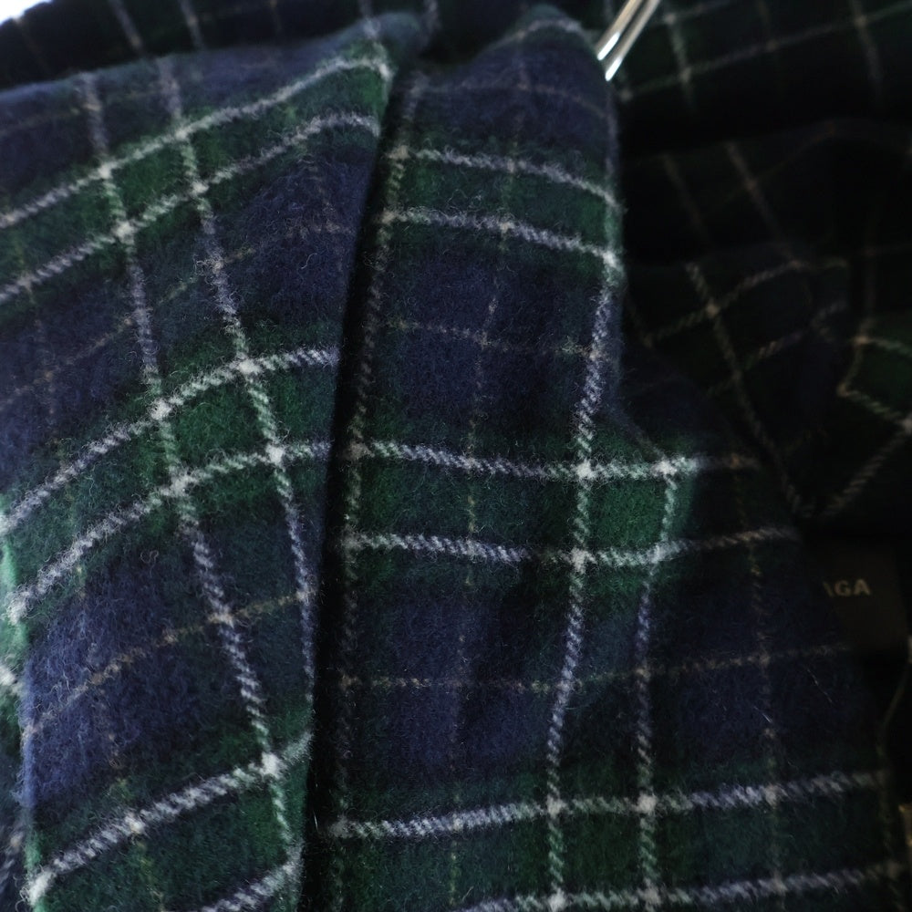 BALENCIAGA(バレンシアガ) SCARF ZIP-UP HOODIE ダブルポケット スカーフジップアップフーディー ネイビー 794747 TQVM2 4021