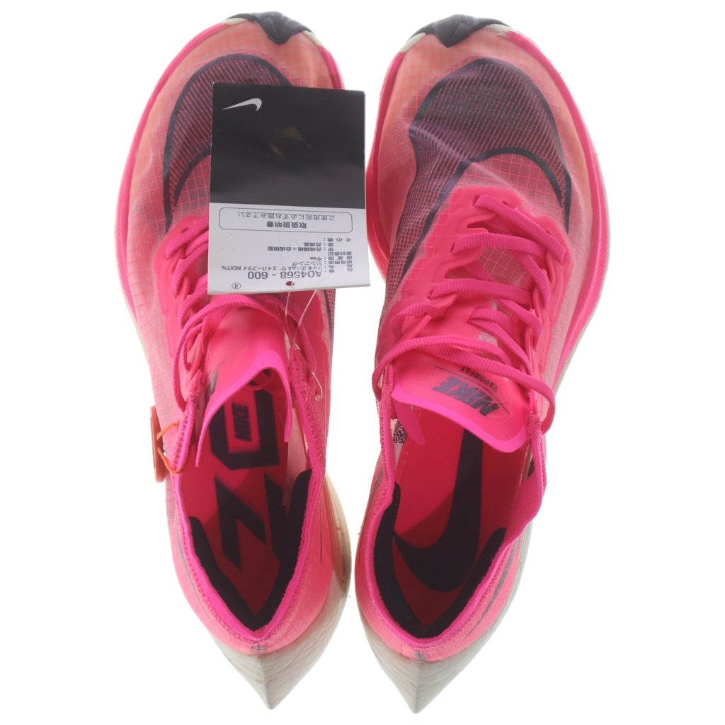 NIKE(ナイキ) ZOOMX VAPORFLY NEXT% ズームX ヴェイパーフライ ネクストパーセント ローカットスニーカー ランニングシューズ US4/23cm AO4568-600 レディース