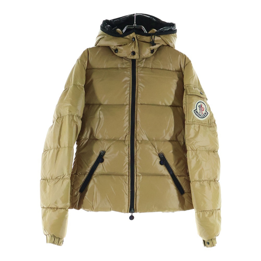 MONCLER(モンクレール) BADIA バディア フーデッド ジップアップダウンジャケット レディース ブラウン 45308