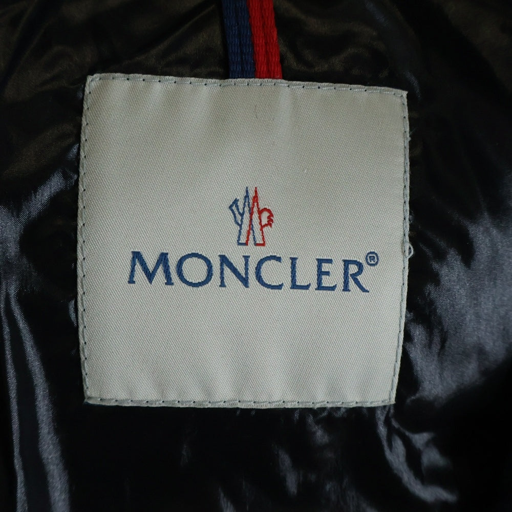 MONCLER(モンクレール) BADIA バディア フーデッド ジップアップダウンジャケット レディース ブラウン 45308