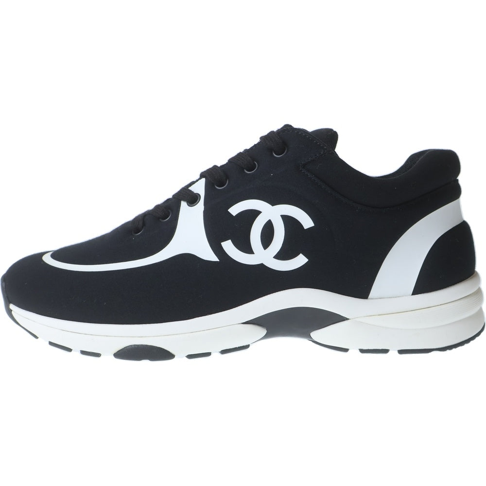CHANEL(シャネル) 20C ココマーク ファブリック ローカットスニーカー ブラック G35365