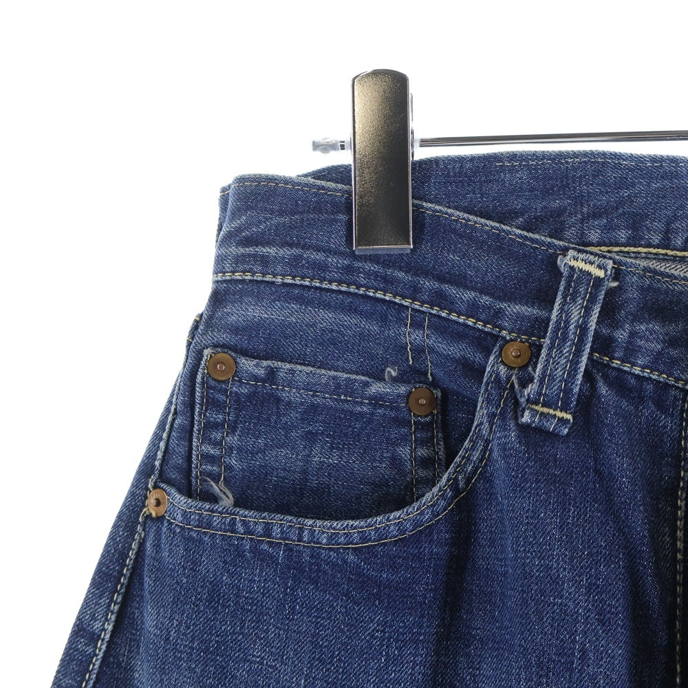 Levi's(リーバイス) 40-50S VINTAGE 501XX 47モデル ビッグE 片面タブ 均等V ボタン裏無し ボタンフライ デニムパンツ インディゴ