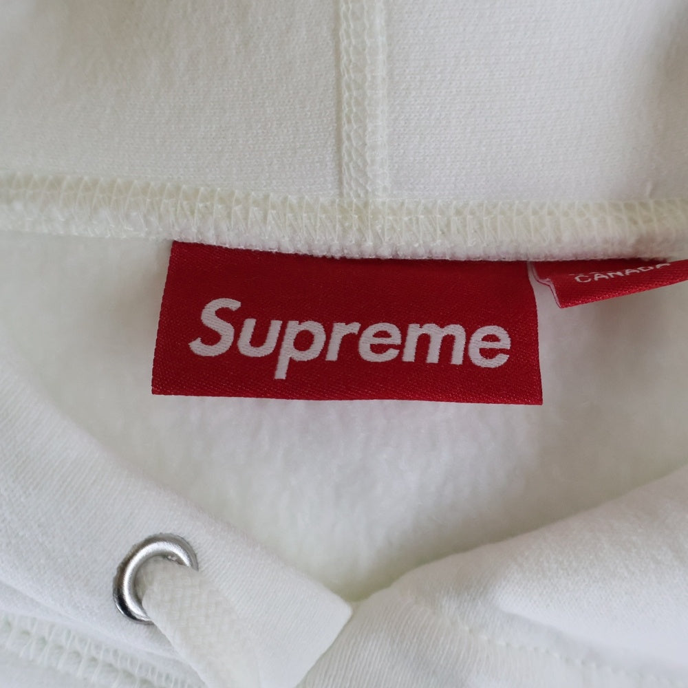SUPREME(シュプリーム) 25AW Box Logo Hooded Sweatshirt ボックスロゴ プルオーバースウェットパーカー フーディー ホワイト