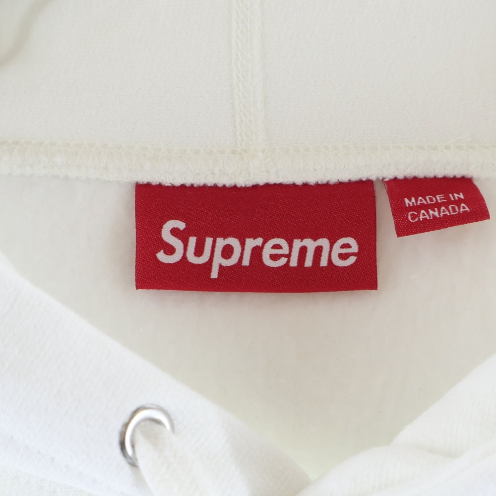 SUPREME(シュプリーム) 25AW Box Logo Hooded Sweatshirt ボックスロゴ プルオーバースウェットパーカー フーディー ホワイト