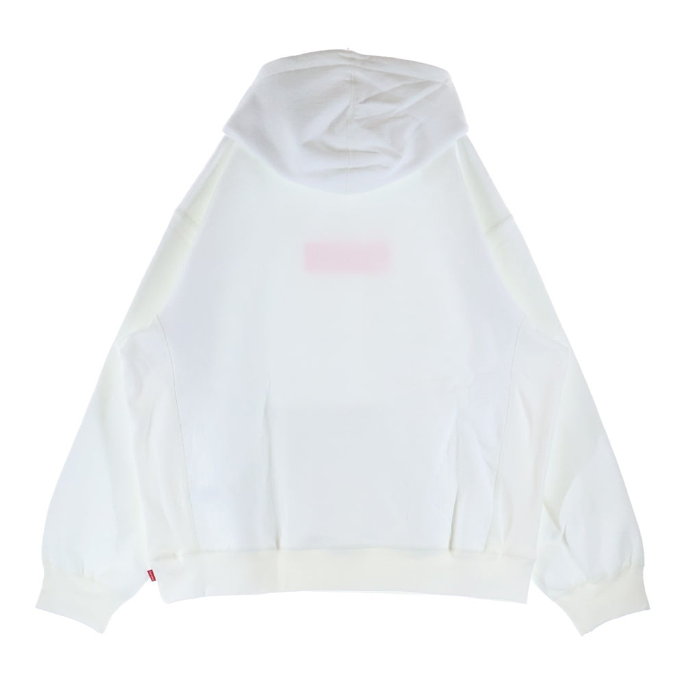 SUPREME(シュプリーム) 25AW Box Logo Hooded Sweatshirt ボックスロゴ プルオーバースウェットパーカー フーディー ホワイト