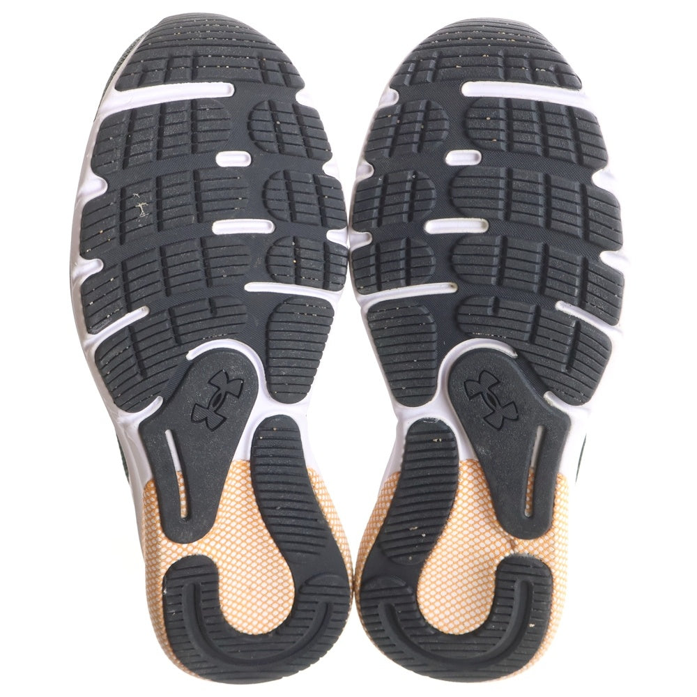 UNDER ARMOUR(アンダーアーマー) HOVR TURBULENCE 2 WIDE ホバータービュランス ワイド ローカットスニーカー ランニングシューズ ブラック/オレンジ US9/27cm 3026876-002