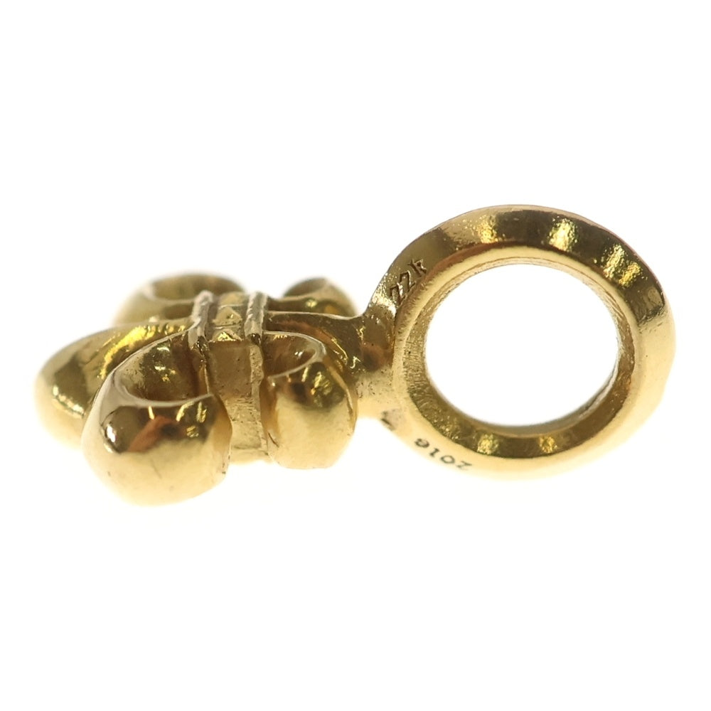 CHROME HEARTS(クロムハーツ) 22K STACK BS FLUER #A V2 BSフレアスタックチャーム ネックレストップ