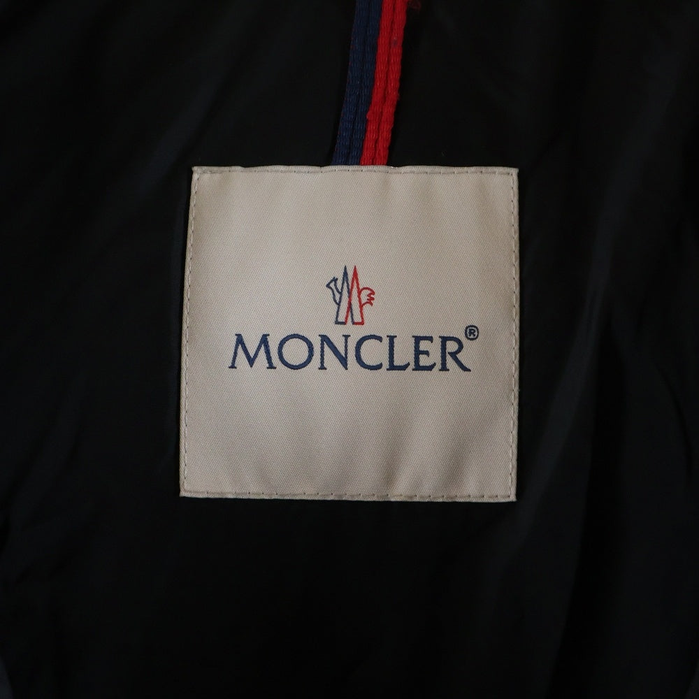 MONCLER(モンクレール) 18AW MONTCLA モンクラー アームロゴデザイン フーデッド ジップアップ ダウンジャケット ブラック D20914132085