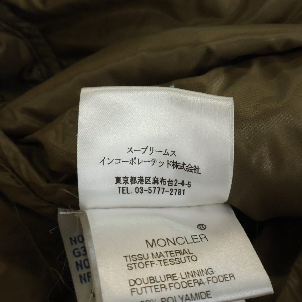 MONCLER(モンクレール) 07AW K2 ケーツー ロゴパッチ ダウン ジャケット ブラック レディース 41303/50/68950