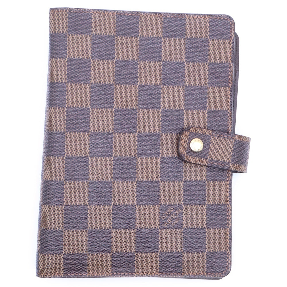LOUIS VUITTON(ルイヴィトン) ダミエ アジェンダ MM 手帳カバー ブラウン R20240 SP0028 レディース