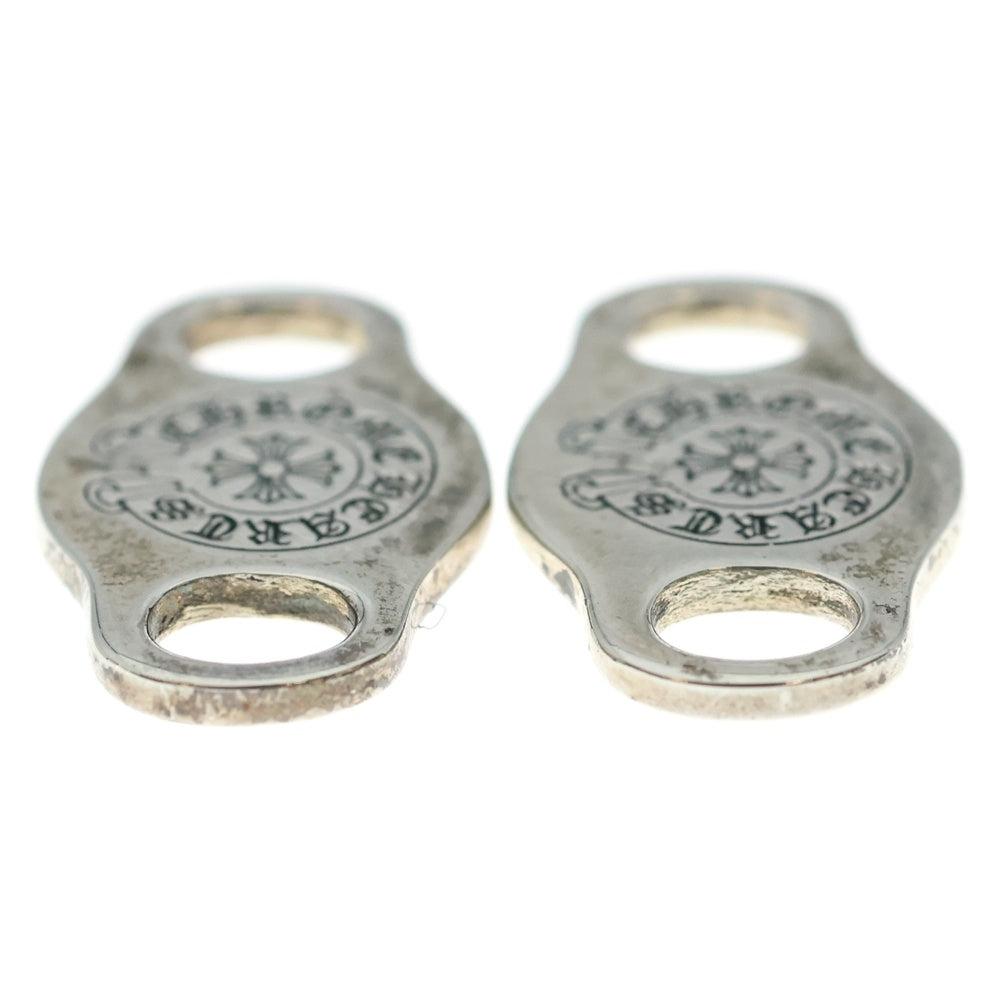 CHROME HEARTS(クロムハーツ) SHOELACE SET V1 シューレース デュブレ 2個セット シルバー BCA313