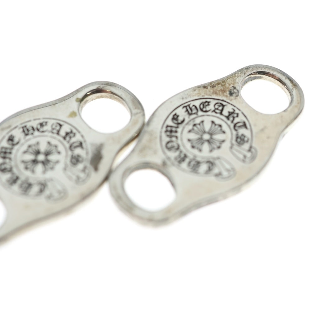 CHROME HEARTS(クロムハーツ) SHOELACE SET V1 シューレース デュブレ 2個セット シルバー BCA313