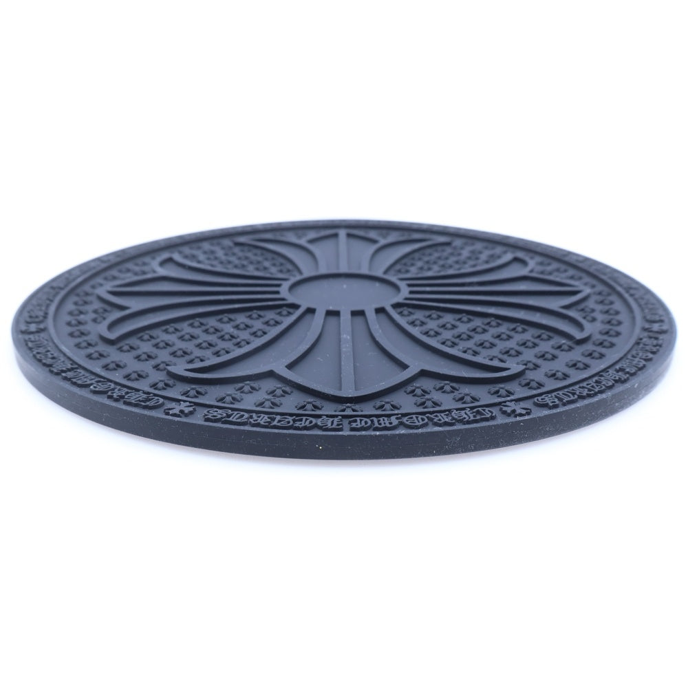 CHROME HEARTS(クロムハーツ) 2025年クリスマスノベルティ トリベット ラバー 鍋敷き ブラック
