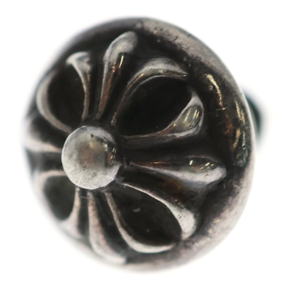 CHROME HEARTS(クロムハーツ) STUD CRSBLL クロスボールスタッドピアス シルバー BCA110