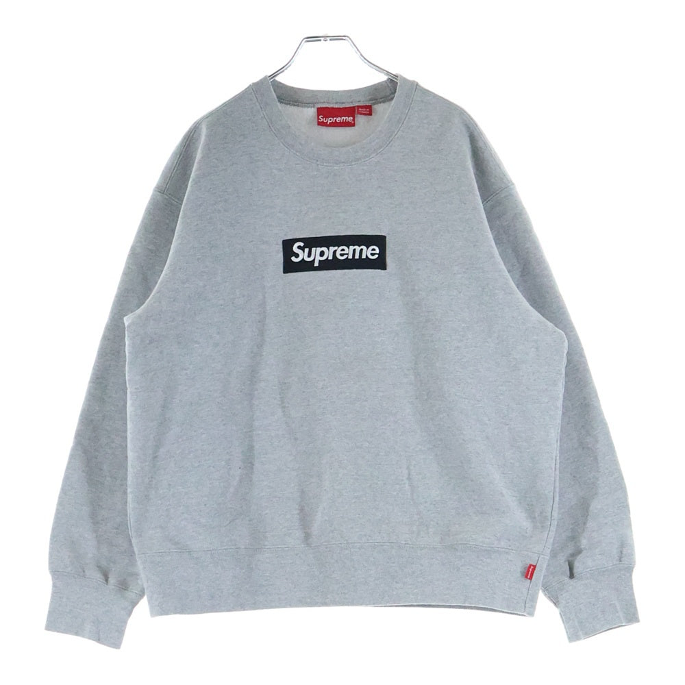 SUPREME(シュプリーム) 22AW Box Logo Crewneck ボックスロゴ クルーネック スウェット トレーナー グレー