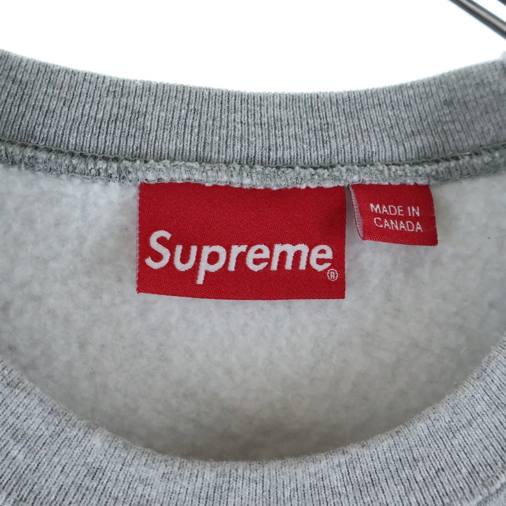 SUPREME(シュプリーム) 22AW Box Logo Crewneck ボックスロゴ クルーネック スウェット トレーナー グレー
