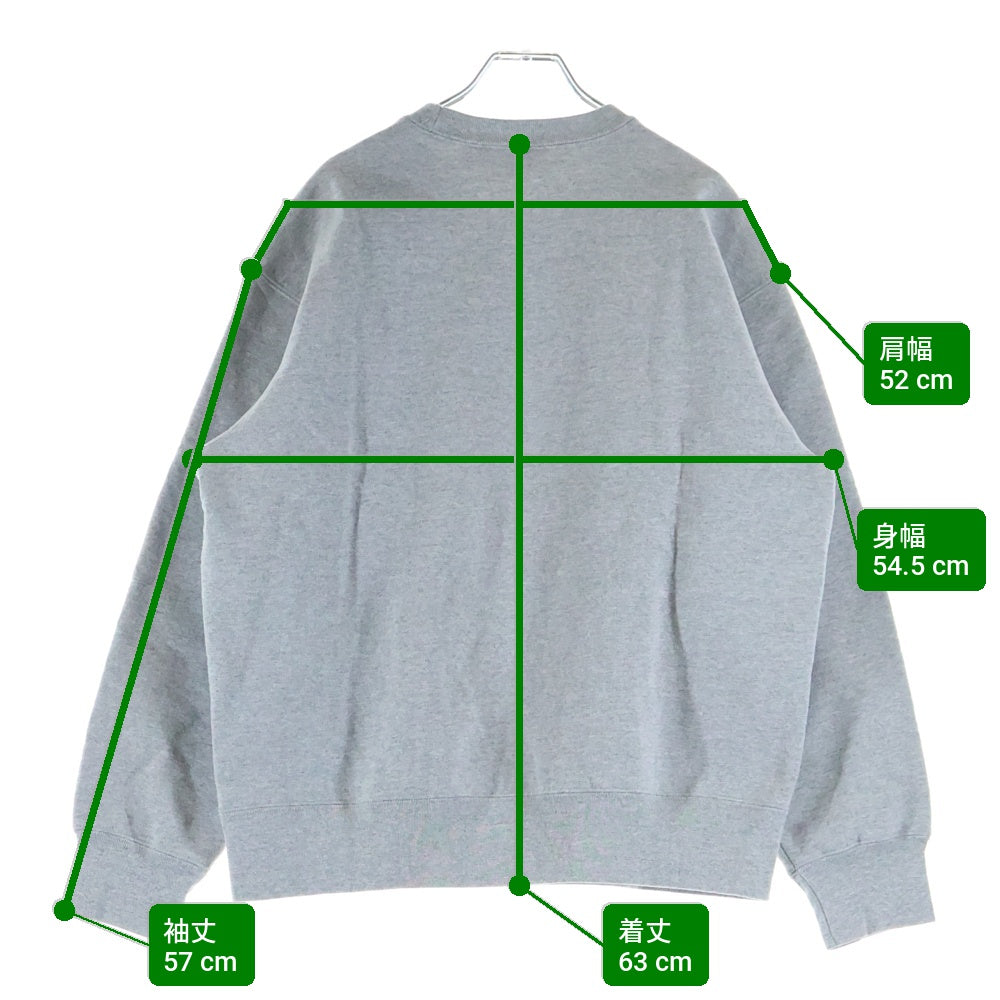 SUPREME(シュプリーム) 22AW Box Logo Crewneck ボックスロゴ クルーネック スウェット トレーナー グレー